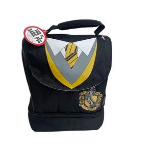 Thermos Harry Potter Hufflepuff Dual Compartment Insulated Soft Lunch Box